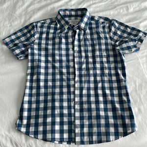 Mizzen and main leeward short sleeved button up large trim fit